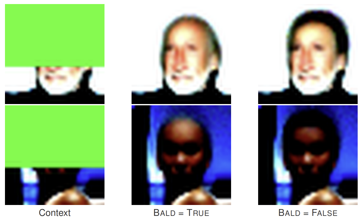 Conditional image completion